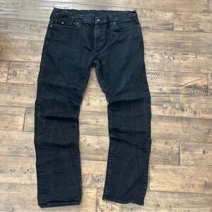 Black Men’s True Religion Jeans